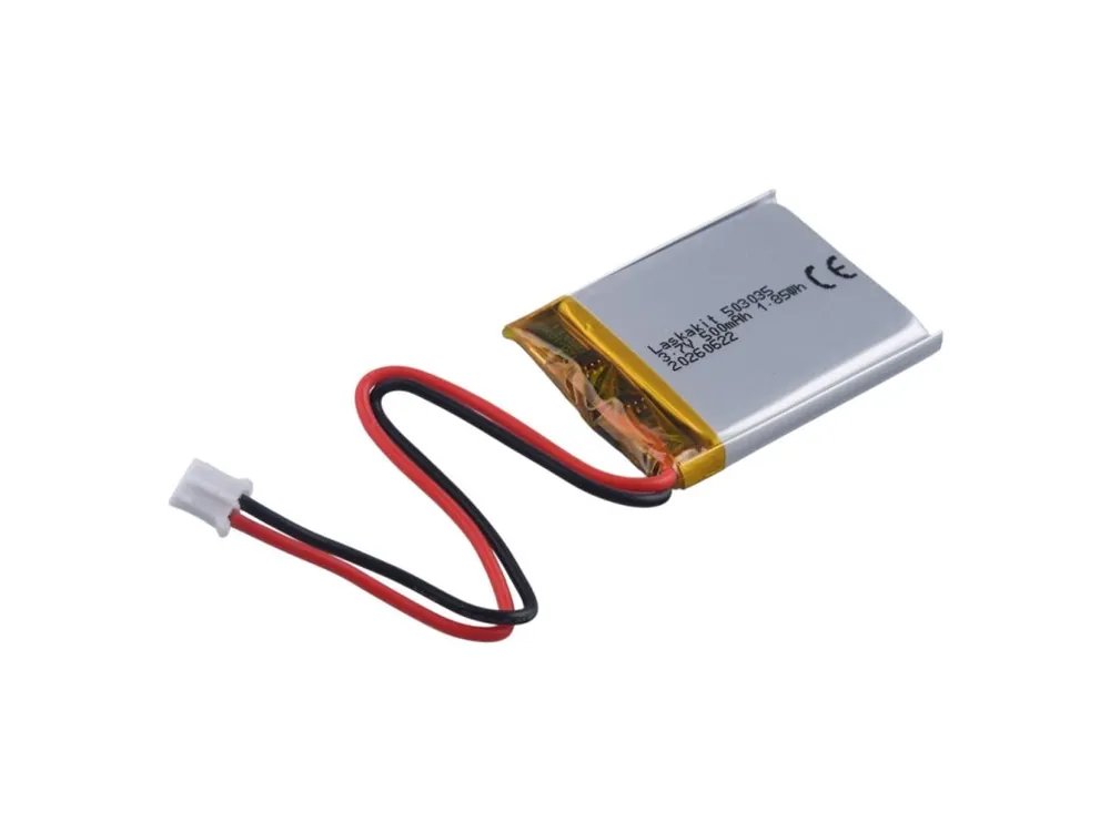 LaskaKit LiPol Baterie 503035 500mAh 3.7V JST-PH 2.0 Cenový Hit