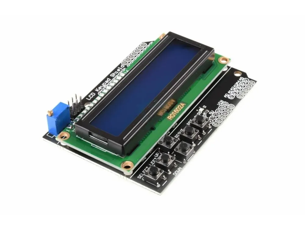 Vysoce Kvalitní Arduino 1602 LCD + klávesnice shield