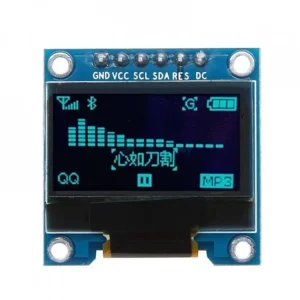 Víkendová Akce 0.96" 128x64 OLED displej, SPI, modrý