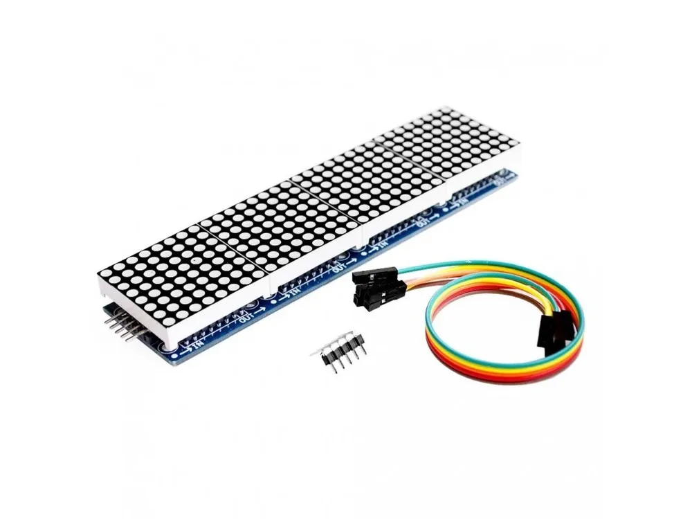 32x8 LED matice s MAX7219 3mm Top Prodej