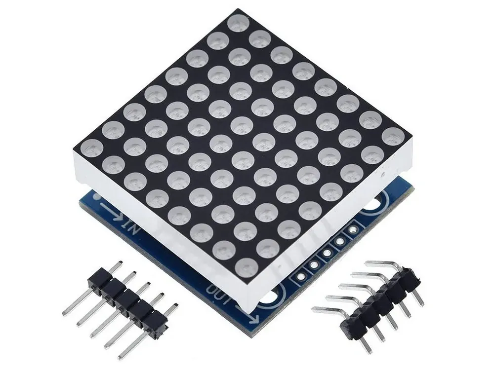 Dokud Zásoby Vydrží 8x8 LED matice s MAX7219 3mm
