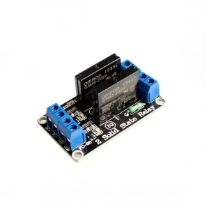Zlevněný 2-kanály SSR Relé Modul 5VDC, Low Level, 250VAC 2A