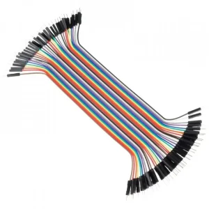 Cenově Výhodný Dupont propojovací kabel 40žil M-M samec-samec (20cm)
