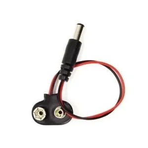 Připojovací kabel pro 9V baterii s konektorem DC 5.5/2.1mm Kup Teď