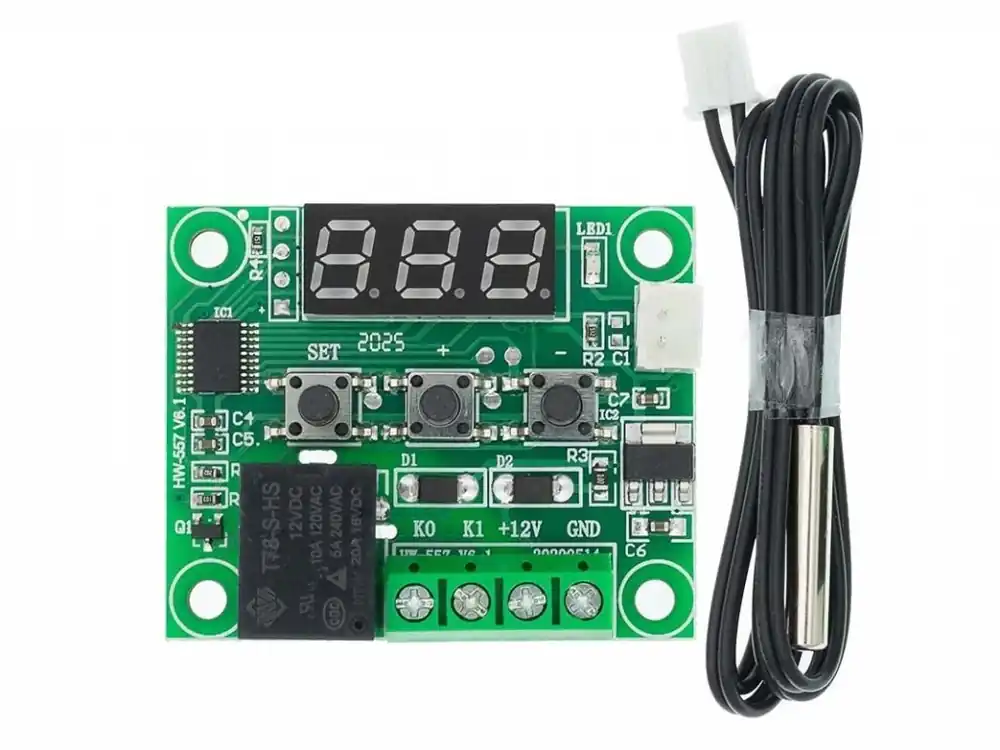 Digitální termostat W1209 12V, -50 až 110 °C Kup Teď