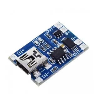 Vysoce Kvalitní Nabíječka Li-ion článku TP4056 s ochranou miniUSB