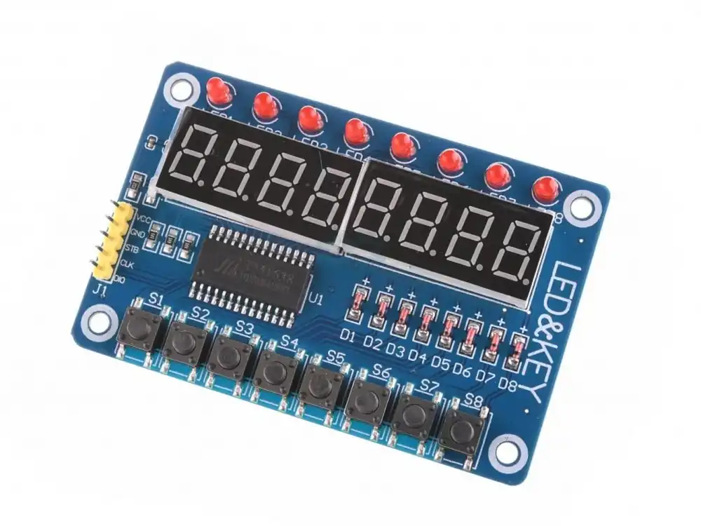 Ovládací panel TM1638 s LED Expresní Doručení