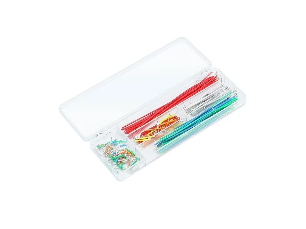 Breadboard vodiče 140 kusů v krabici Akční Cena