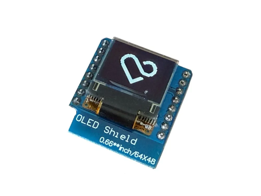 WeMos D1 mini 64X48 OLED displej shield, I2C Kup Teď