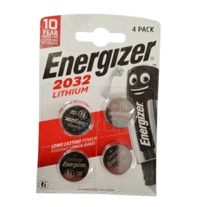 Energizer CR2032 Lithiová baterie 3V, blister 4ks Akční Cena