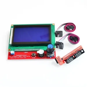 12864 LCD Displej a Ovladač pro 3D Tiskárny RAMPS 1.4 Novinka
