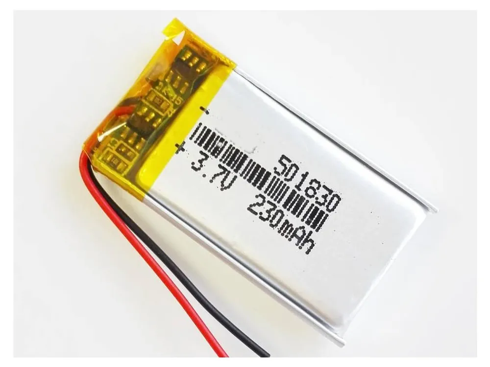 Odeslání Ihned GeB LiPol Baterie 501830 230mAh 3.7V JST-PH 2.0