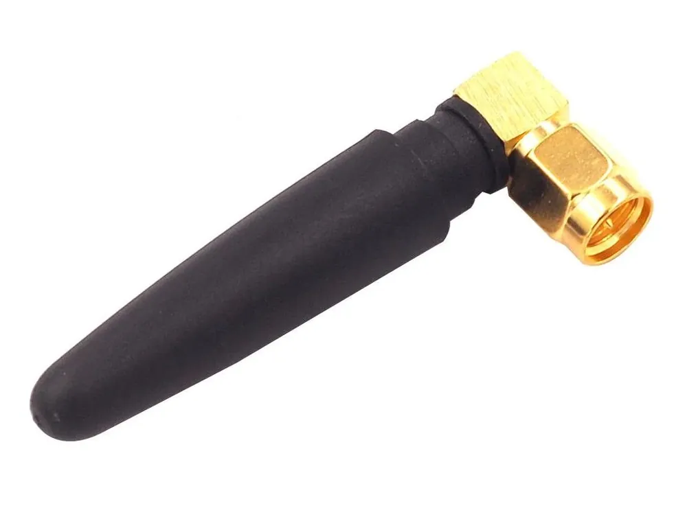 Akční Cena Anténa 5cm GSM L typ SMA Male 2.5dB