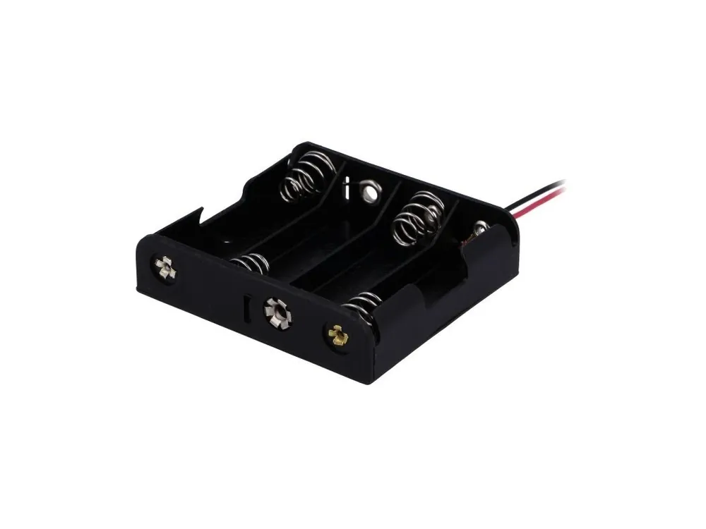 Přímo Od Výrobce COMF BH-341-1A Držák baterie 4xAA drátové vývody