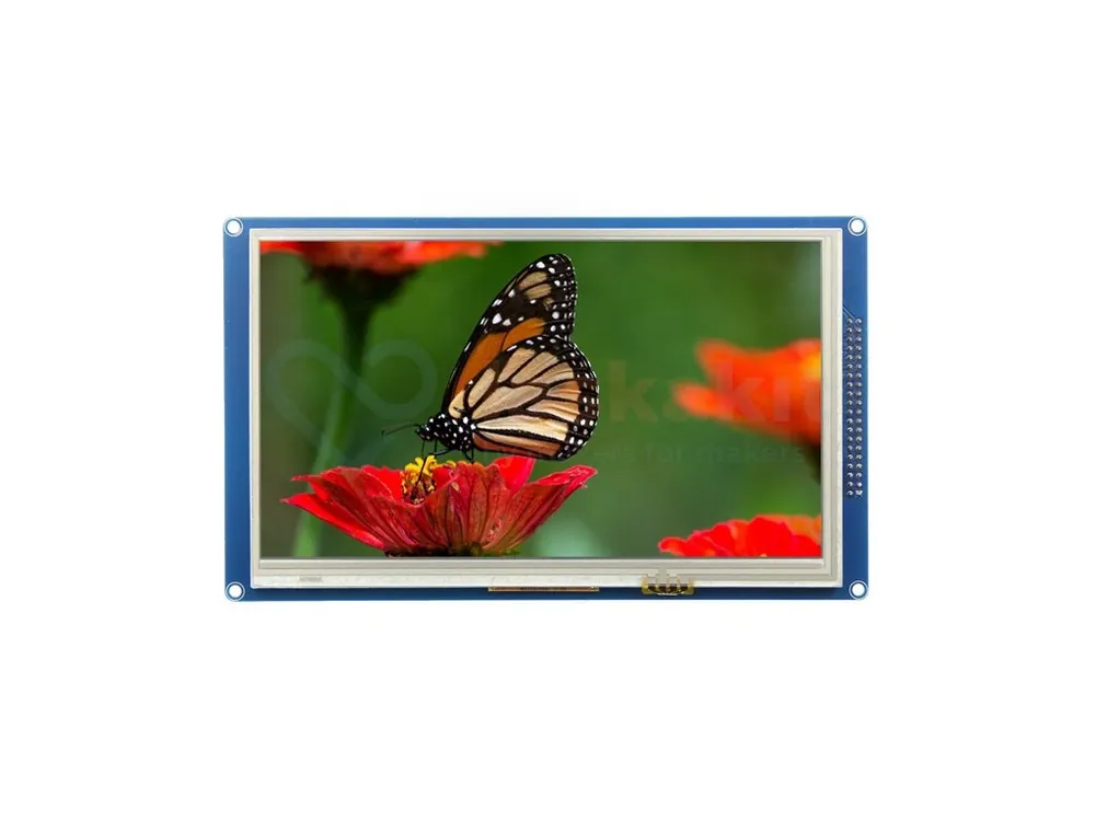 Koupit Online 7" 800x480 TFT displej, SSD1963, dotykový