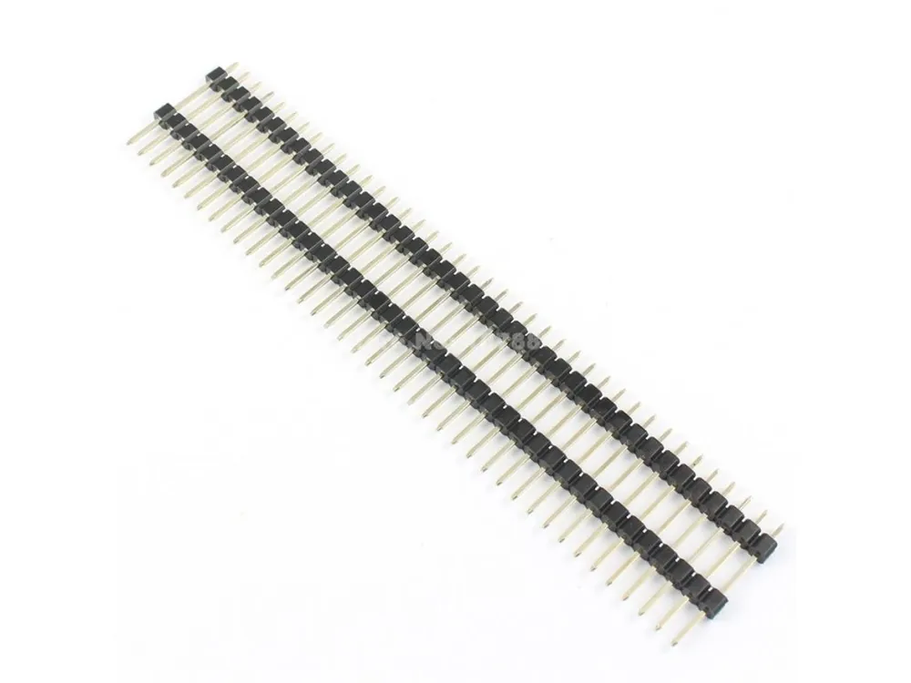 Dupont kolíková lišta 40Pin 2,54mm, prodloužená - 19mm Rychlé Dodání