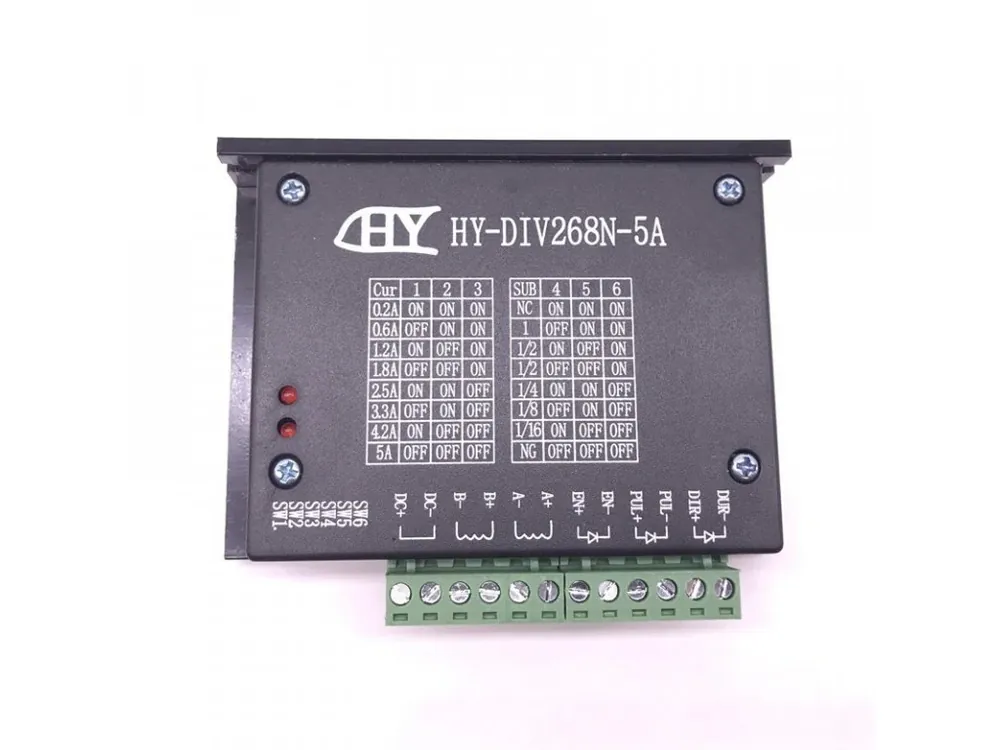 HY Driver HY-DIV268N-5A Toshiba TB6600 pro krokové motory 5A 42V Výhodná Nabídka