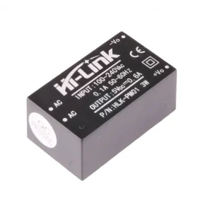 Dokud Zásoby Vydrží Hi-Link HLK-PM01 napájecí 230V AC-DC zdroj 5V/0.6A, izolovaný