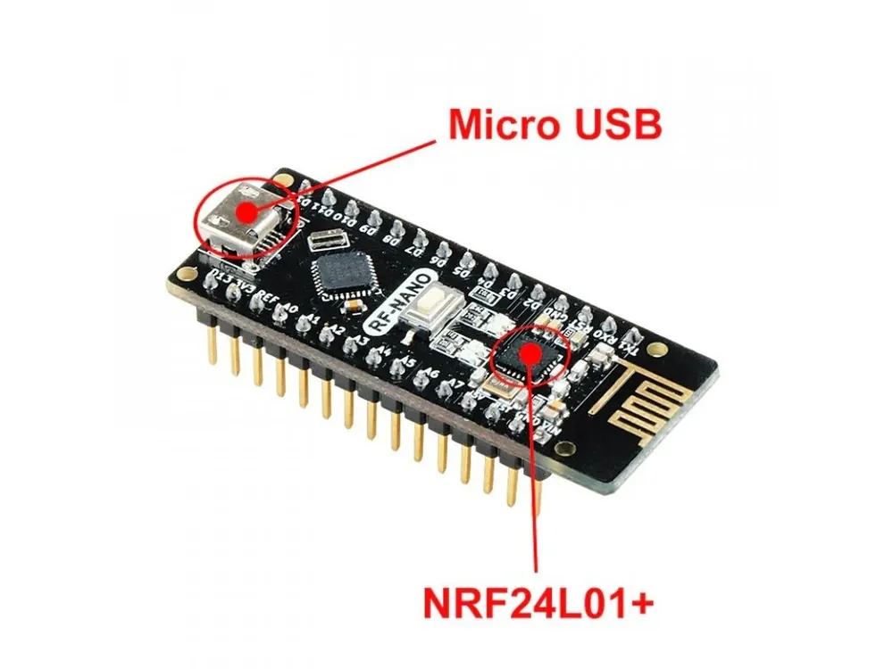 Vrácení Zdarma Keywish RF-Nano, ATmega328P + NRF24L01