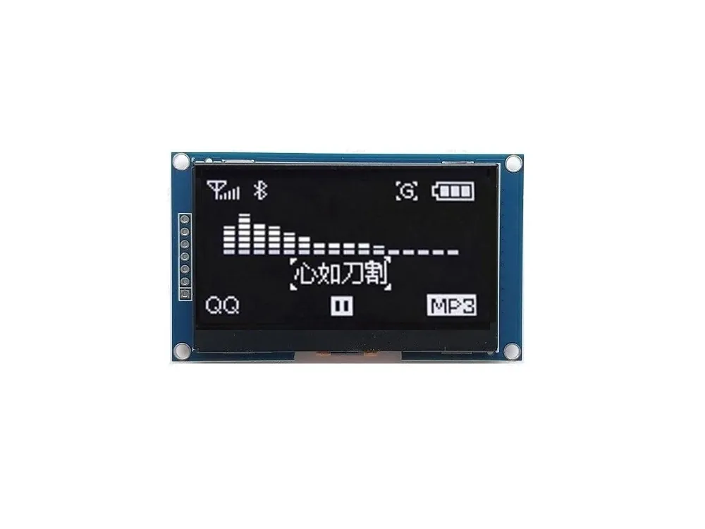 2.42" 128x64 OLED displej, SPI, bílý Pouze Dnes