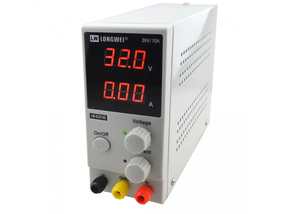 LONGWEI LW-K3010D Laboratorní zdroj 30V/10A Rychlé Dodání