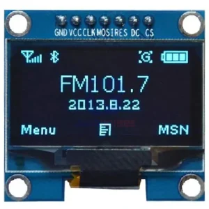 1.3" 128x64 OLED displej, SPI, modrý Kup Teď