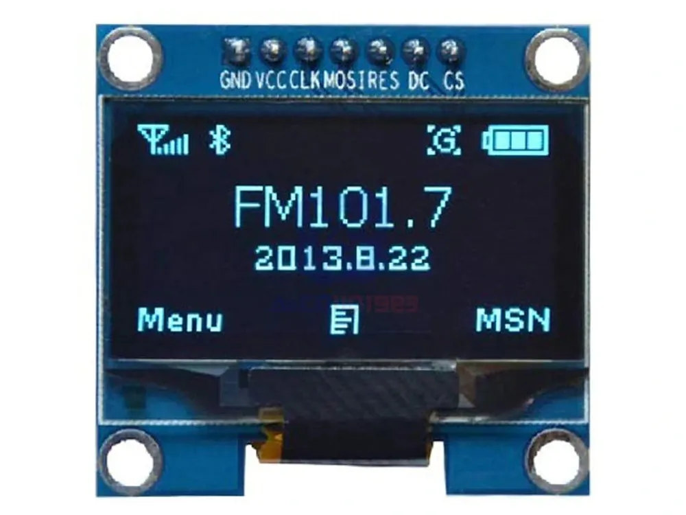 1.3" 128x64 OLED displej, SPI, modrý Kup Teď