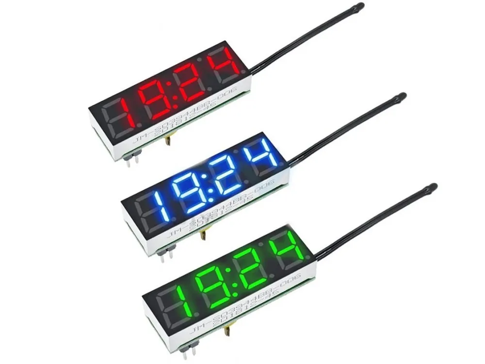 Levný Multifunkční hodiny 3v1, 7-segment LED