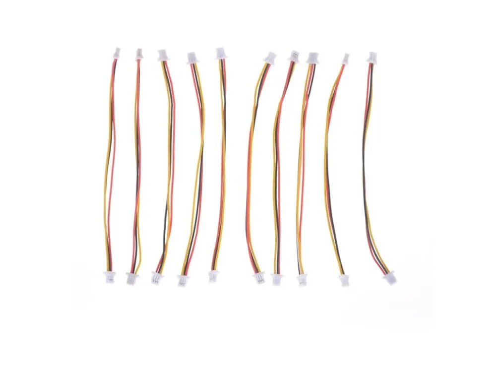 JST-SH-3 1.0mm 3pin konektor s kabelem 10cm, oboustranný Nakupujte Hned