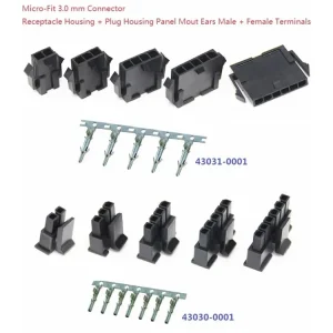 Vysoce Kvalitní Sada Micro-Fit 3.0 mm konektorů 2pin