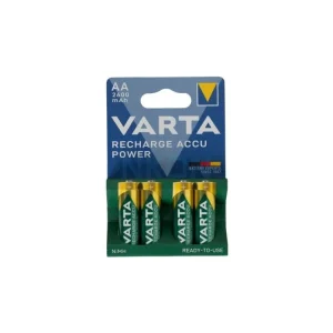 Expresní Doručení Varta Recharge Accu Power AA 2600mAh NiMH baterie 1.2V 4ks