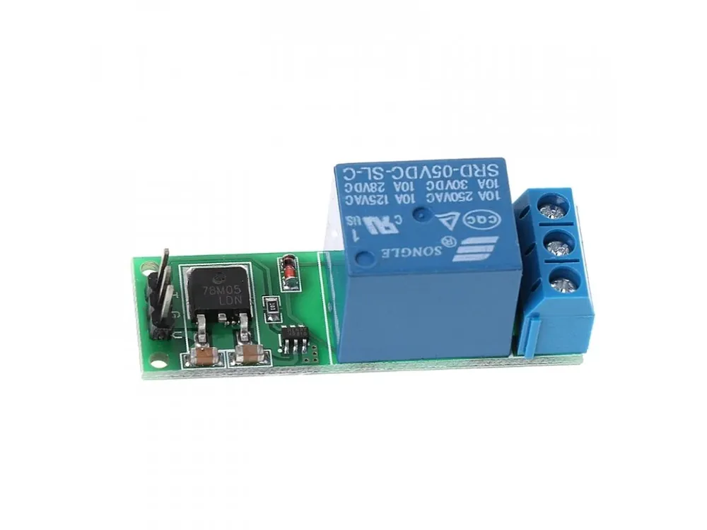 1-kanál 6-24V bistabilní relé modul, Low level, 250VAC 10A Expresní Doručení