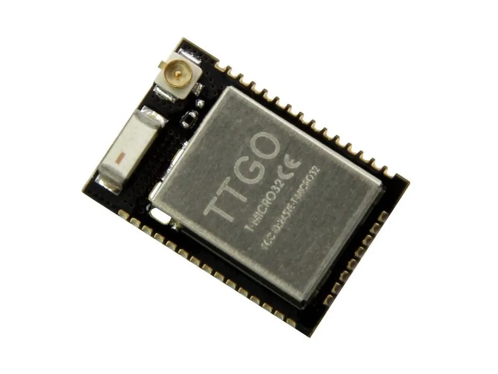 LilyGO TTGO Micro-32 V2.0 CE WiFi + Bluetooth ESP32 modul Bezpečná Platba