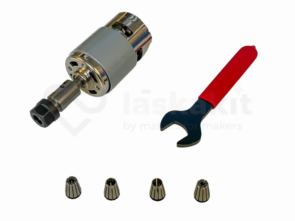 Autentický FitSain 775 Stejnosměrný motor DC24V 8000 rpm + ER11 Přesná kleština