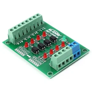 4-kanálový modul optoizolátoru PC817 24V na 5V Poslední Šance