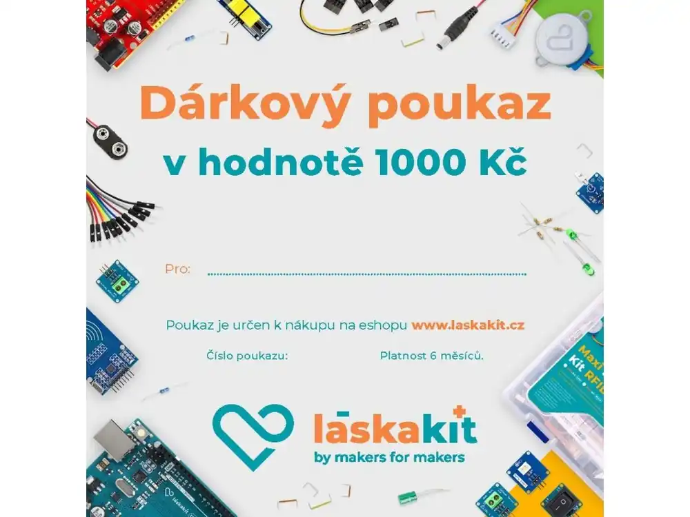 Dárkový poukaz 1000 Kč Dokud Zásoby Vydrží