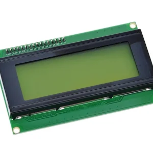 20x4 LCD displej 2004 zelený + I2C převodník Cenová Bomba