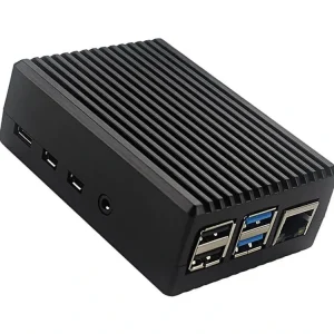 Krabička pro Raspberry Pi 4, hliníkový odlitek, černá Objednat Nyní