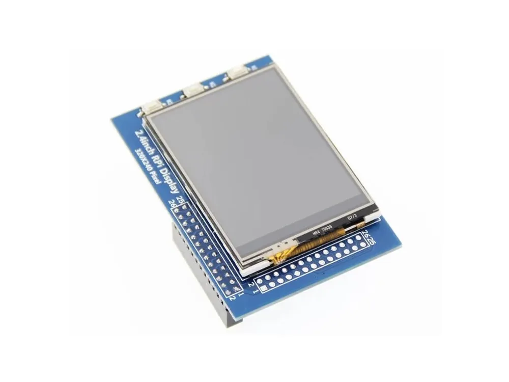Výhodná Nabídka 2.4" 320x240 TFT displej pro Raspberry Pi, SPI, dotykový