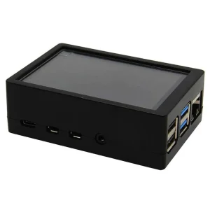 Značkový 3.5" 320x480 TFT displej s krabičkou pro Raspberry Pi 4, SPI, dotykový
