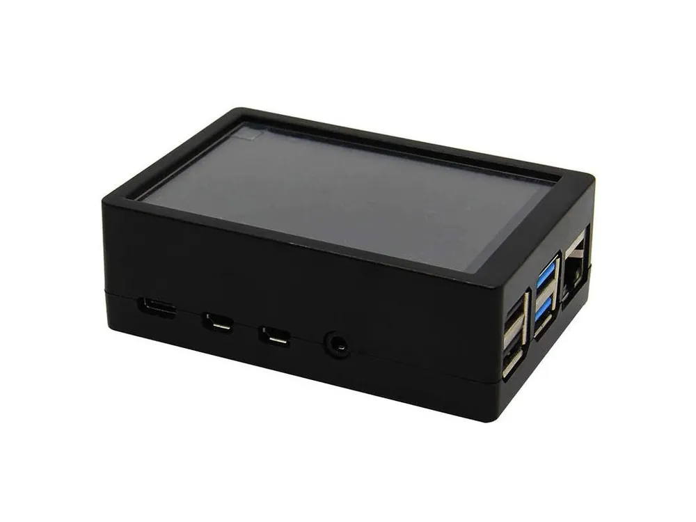 Značkový 3.5" 320x480 TFT displej s krabičkou pro Raspberry Pi 4, SPI, dotykový