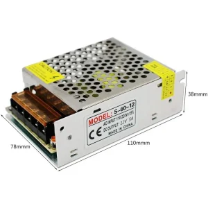 Aktuální LYONZG S-50-24 modulový napájecí 230V AC-DC zdroj 24V/2A 50W