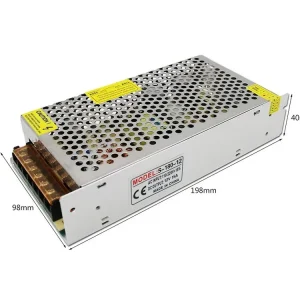 LYONZG S-240-24 modulový napájecí 230V AC-DC zdroj 24V/10A 240W Akce