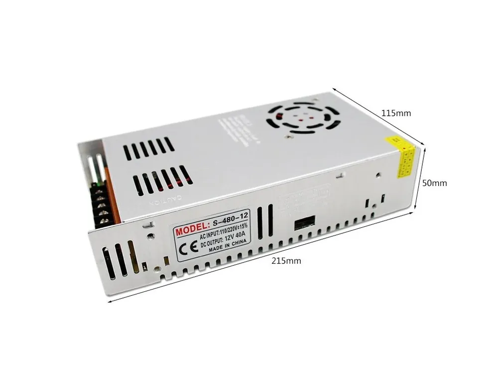 LYONZG S-500-24 modulový napájecí 230V AC-DC zdroj 24V/20,8A 500W Výprodej