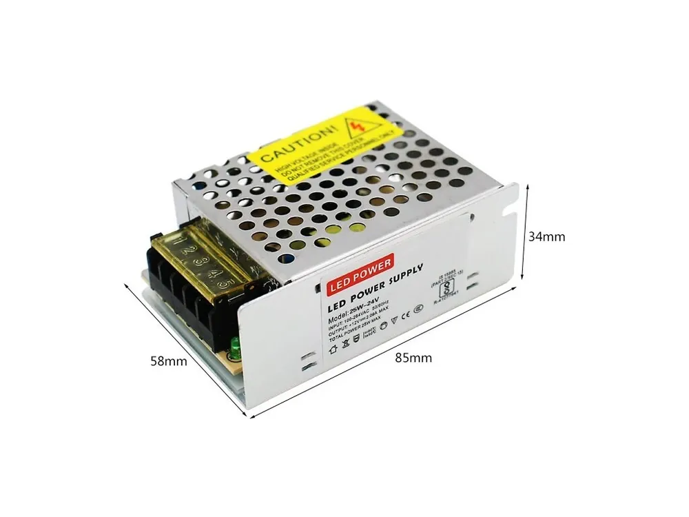 Super Cena LYONZG S-20-5 modulový napájecí 230V AC-DC zdroj 5V/4A 20W
