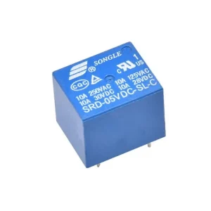 Oblíbený Ningbo Songle relay SRD-05VDC-SL-C 5V 250V/10A