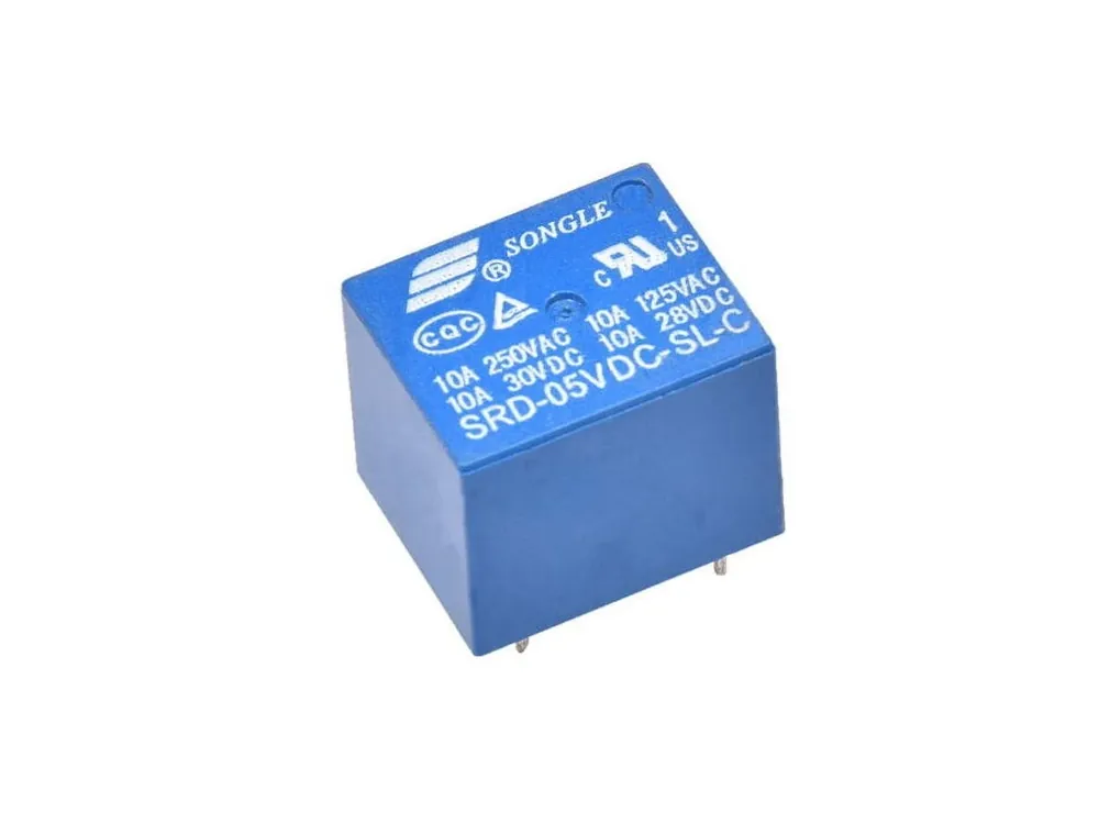 Oblíbený Ningbo Songle relay SRD-05VDC-SL-C 5V 250V/10A
