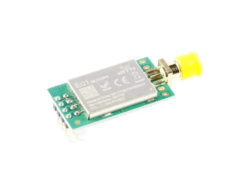 Expresní Doručení Bezdrátový modul E01-ML01DP5, nRF24L01+ 2,4GHz Long Range