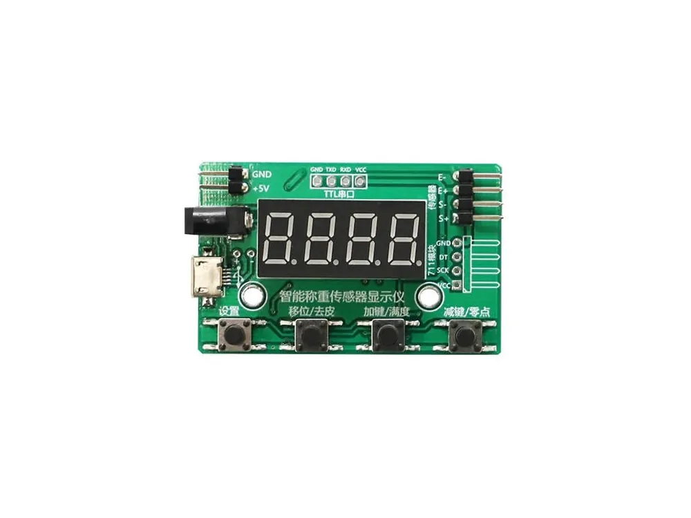 Zobrazovací modul s převodníkem HX711 pro vážící moduly Hit Sezóny