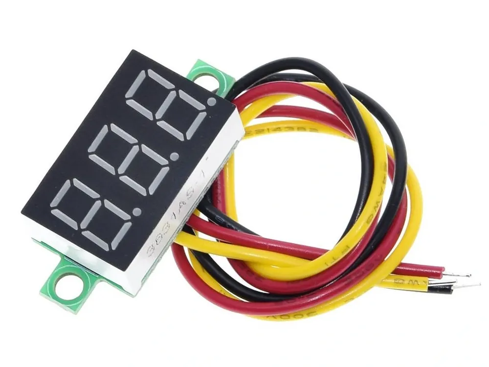 0.36" Mini digitální voltmetr 0,5-100V Autentický